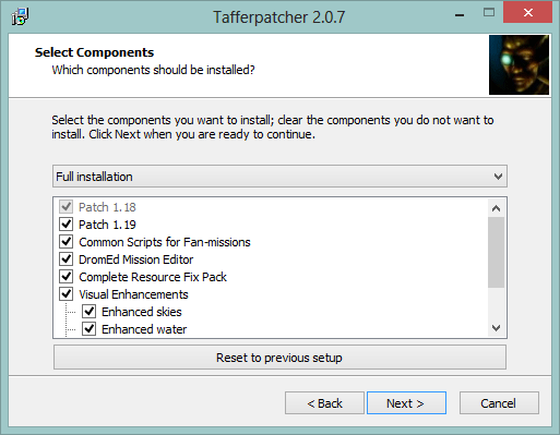 patching Thief 2 with Tafferpatcher