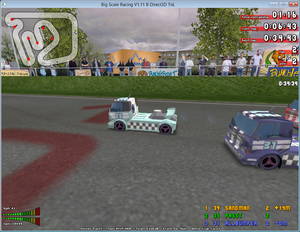 A tough little truck battle.