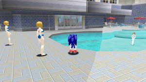 Chillin' by the pool
