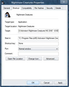 nightmare-creatures-shortcut-done