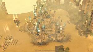 The game is set in a beautiful fantasy world