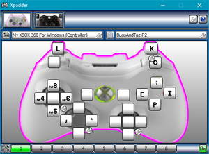 Player 2's controls